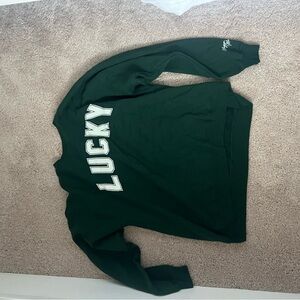 Green Lucky Sweatshirt Megan maroney